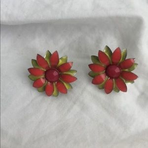 flower earrings